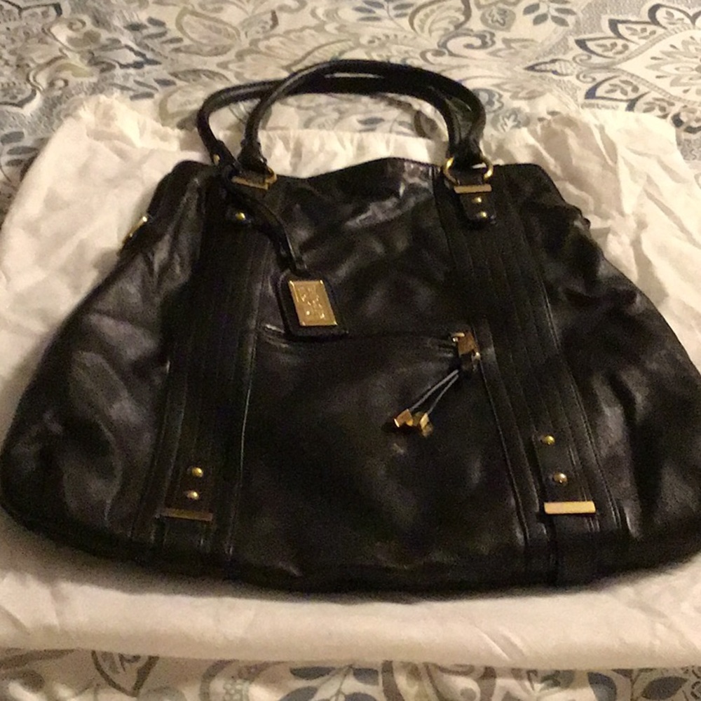 Gently used Badgley Mischka handbag with dust bag